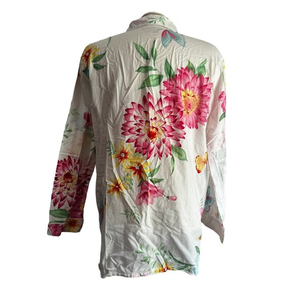 Floral Print Women's Sleepwear Set - Picture 12 of 16
